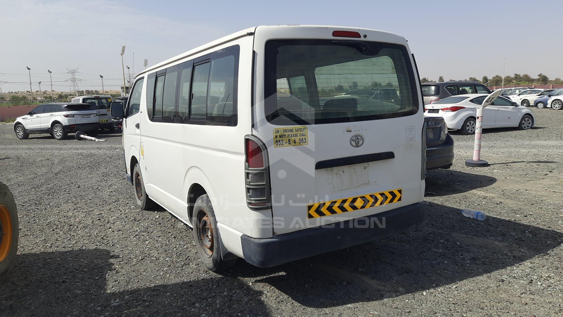 2008 TOYOTA HIACE VIN: JTGJX02P380013351