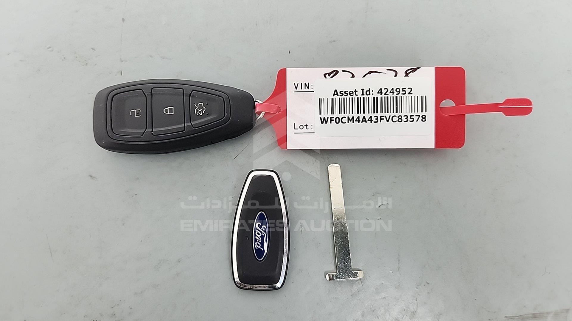 2015 FORD ESCAPE VIN: WF0CM4A43FVC83578