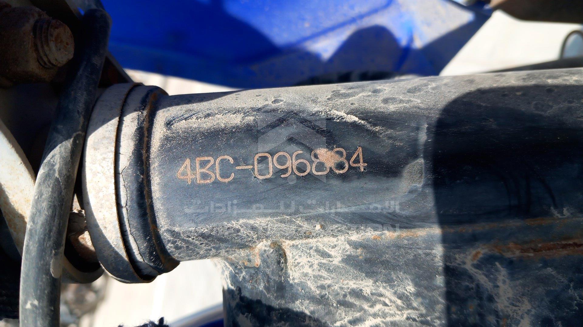0 YAMAHA --- VIN: 4BC-096884