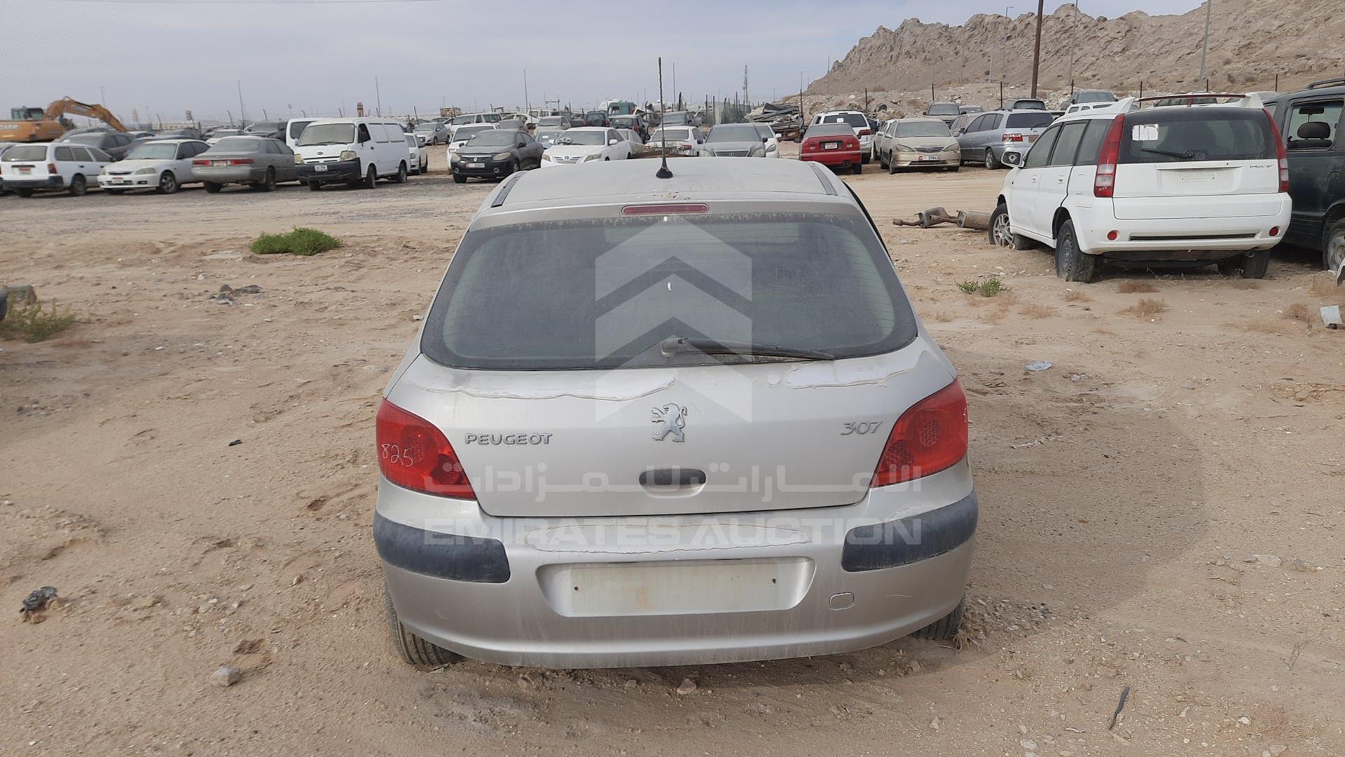 2007 PEUGEOT 307 VIN: VF33CNFUF7S013912