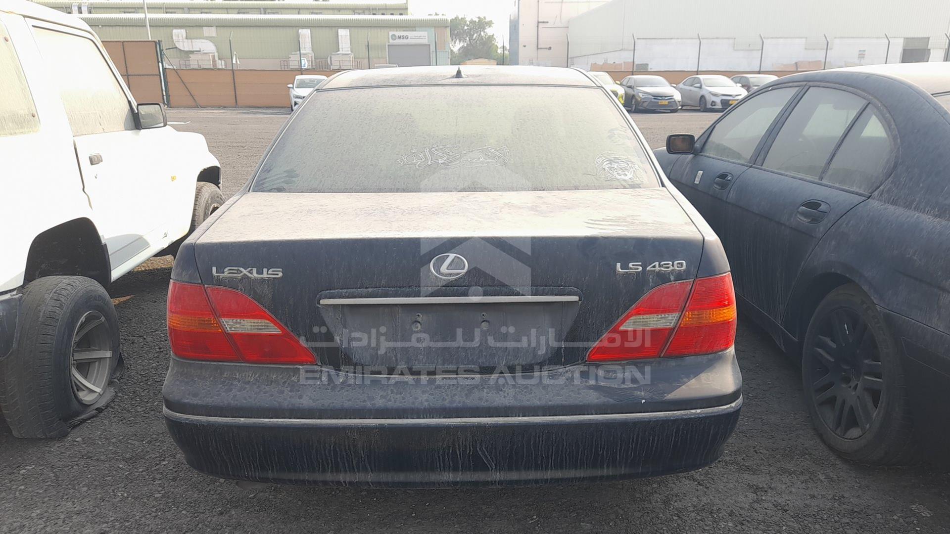 2001 LEXUS LS 430 VIN: JTHBN30F610045265