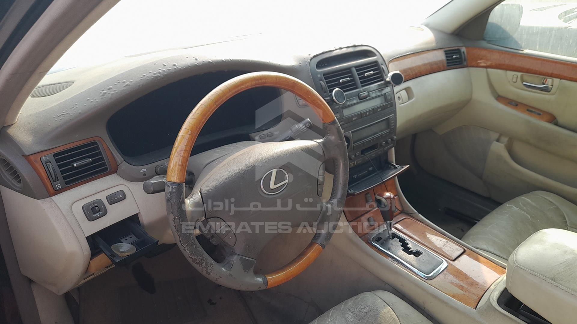 2001 LEXUS LS 430 VIN: JTHBN30F610045265