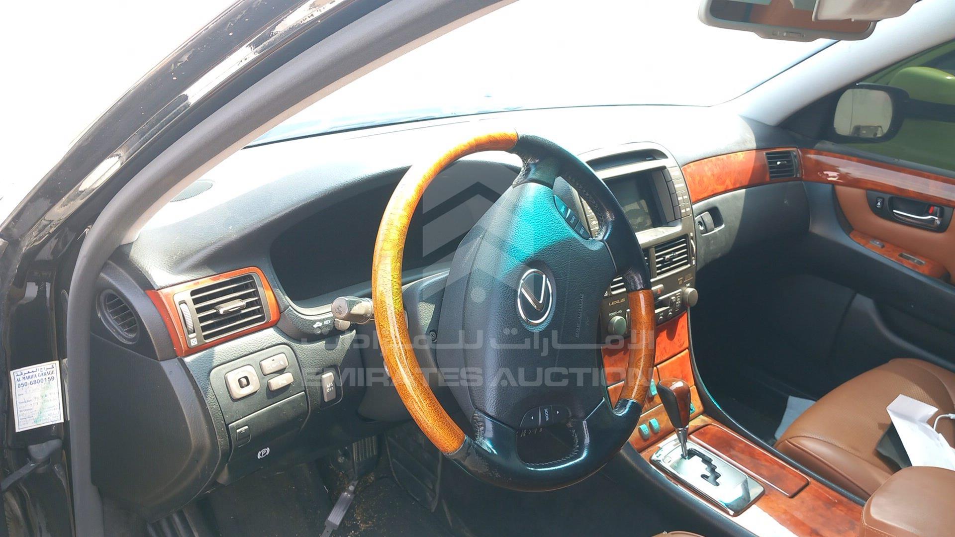 2005 LEXUS LS 430 VIN: JTHBN36F555011723