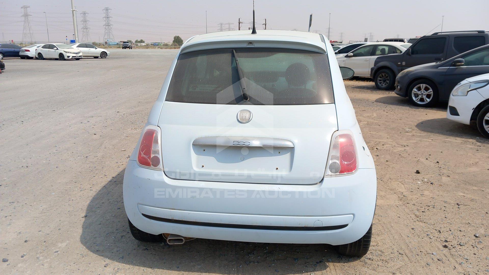 2011 FIAT 500 VIN: ZFAHA3280B0550491