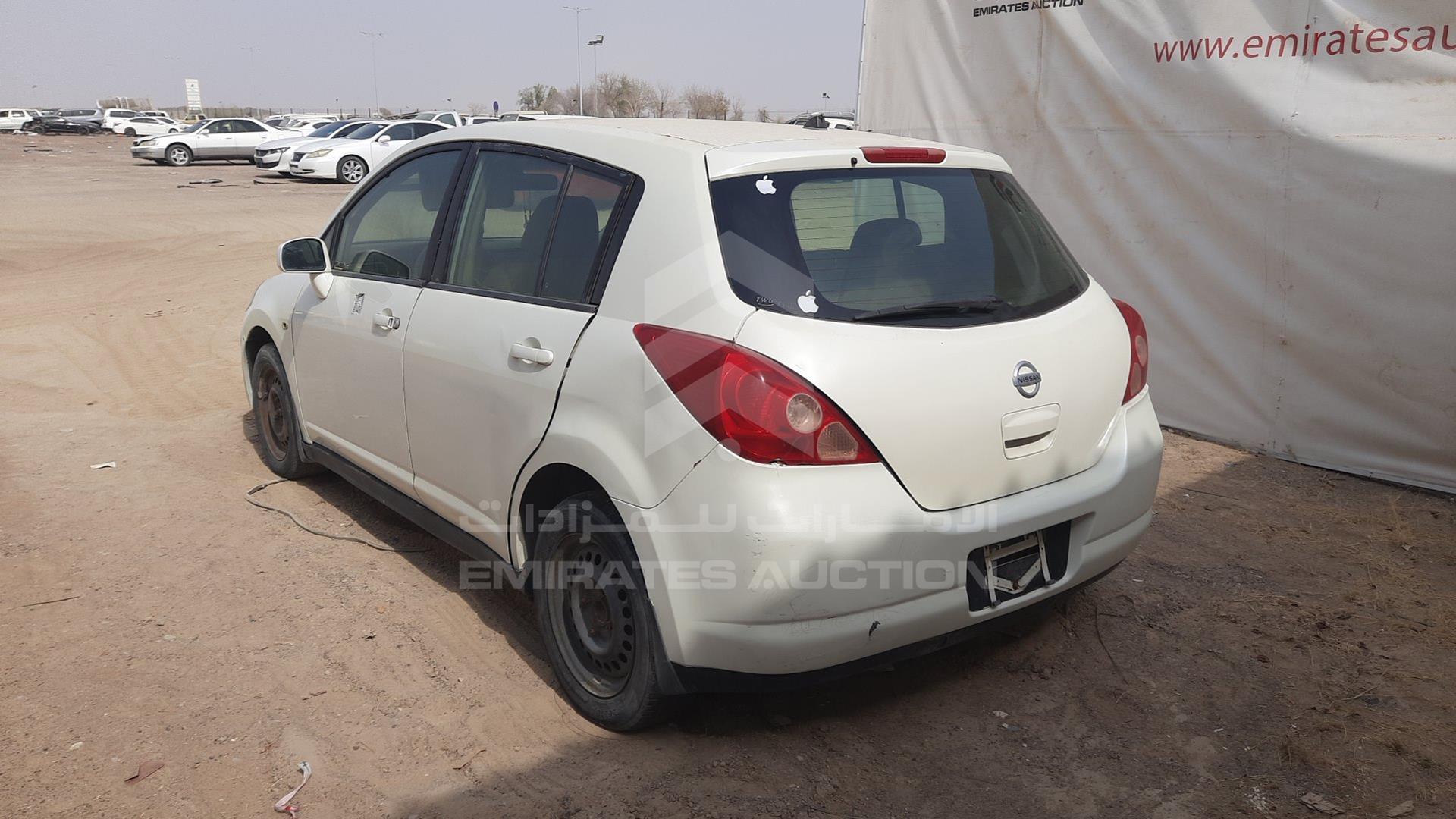 2007 NISSAN TIIDA VIN: JN1CC13C27T000190