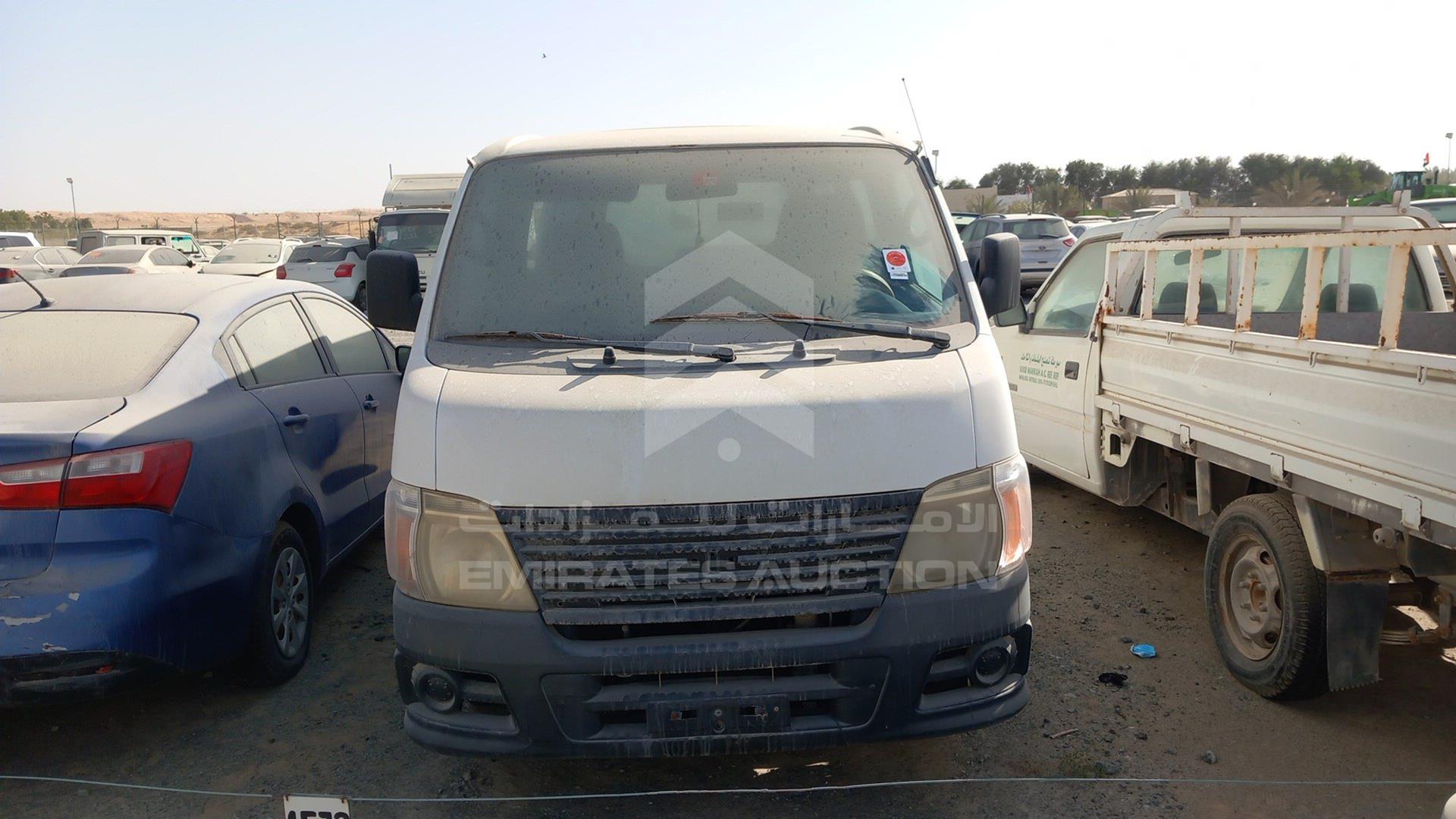 2008 NISSAN URVAN VIN: JN6AE54S78X005209