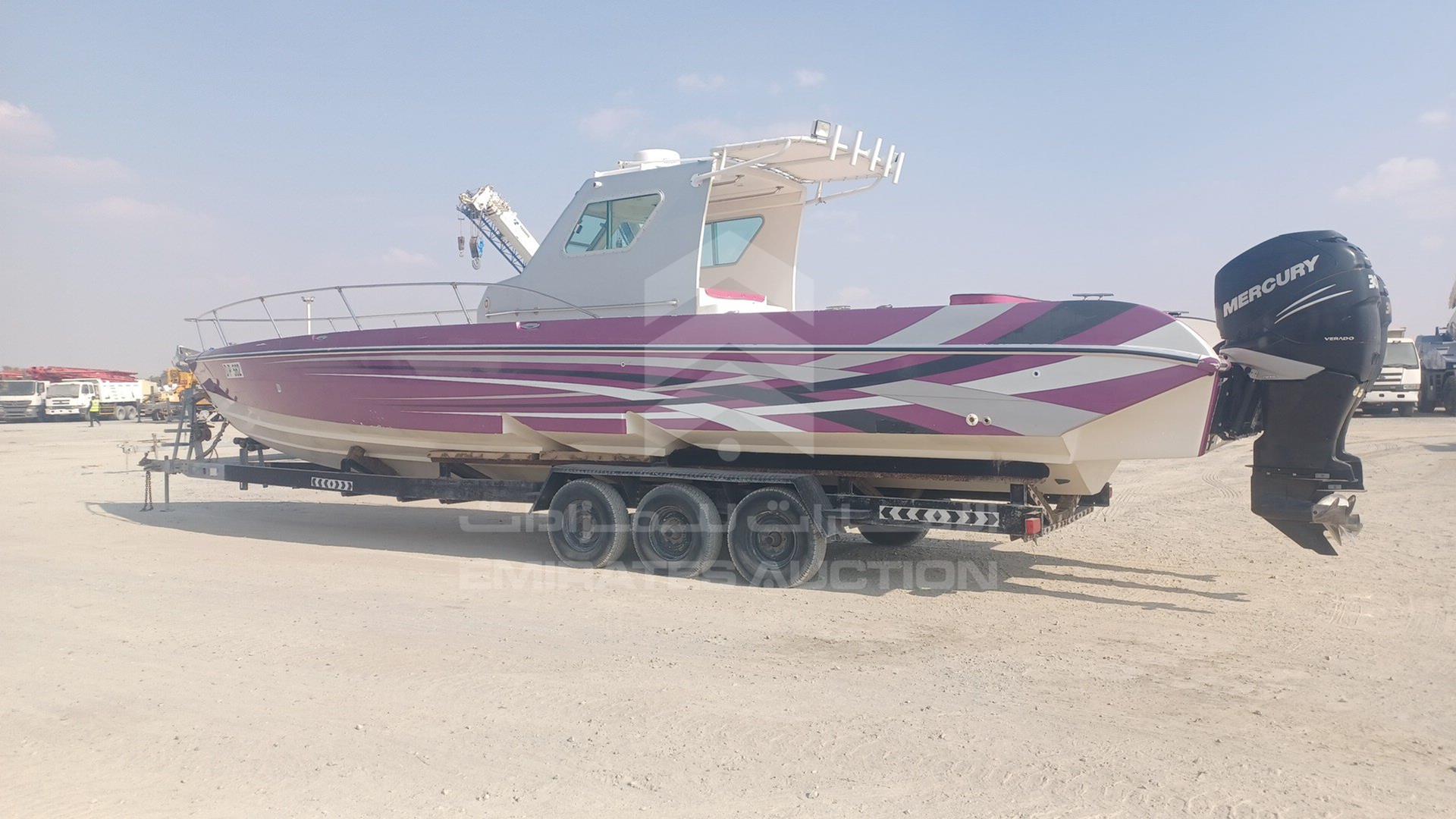 2009 BOAT + TROLLEY --- VIN: UB42F84AL111509
