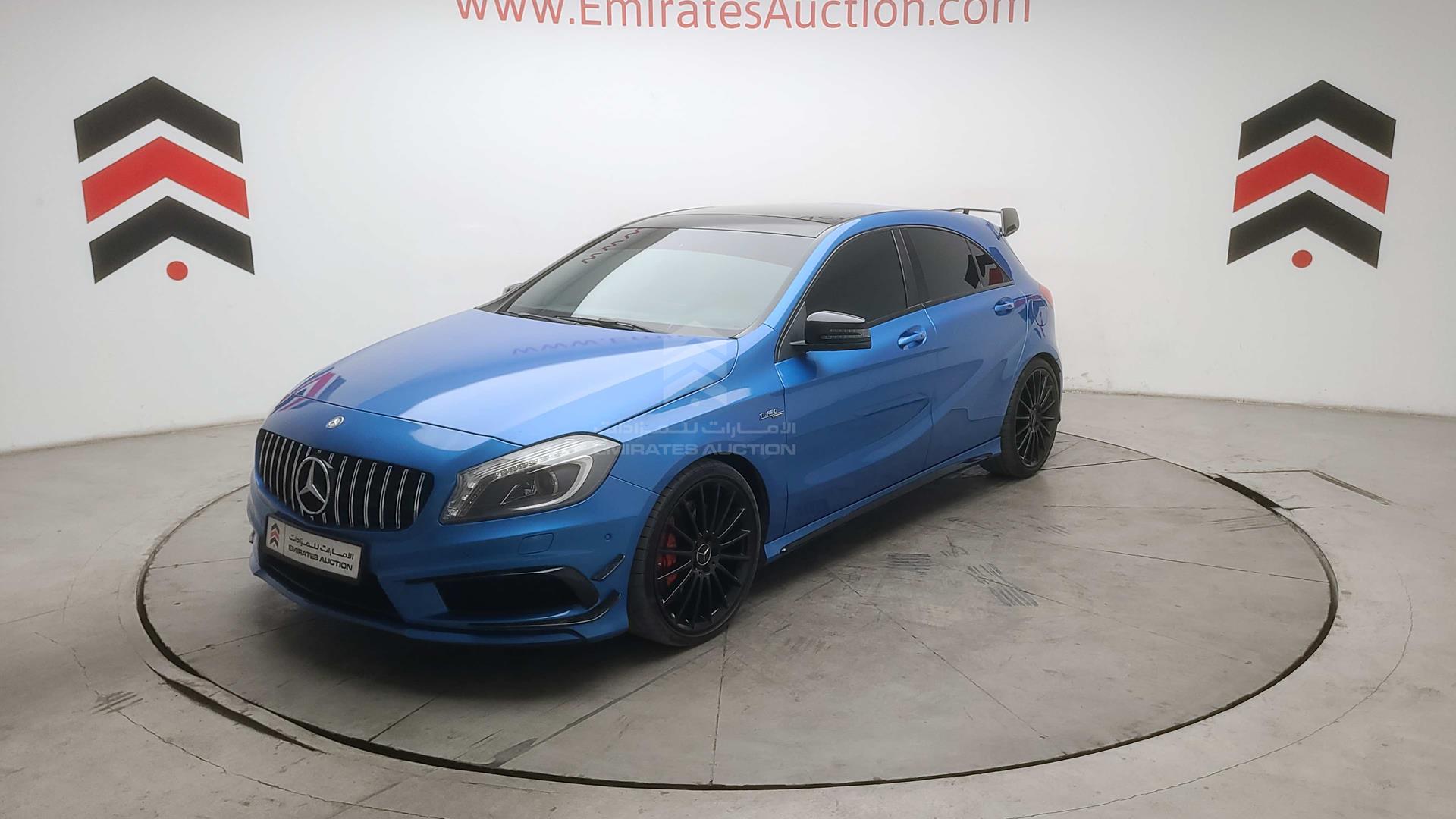 2015 MERCEDES A 45 AMG VIN: WDDBF5CB0FJ352523