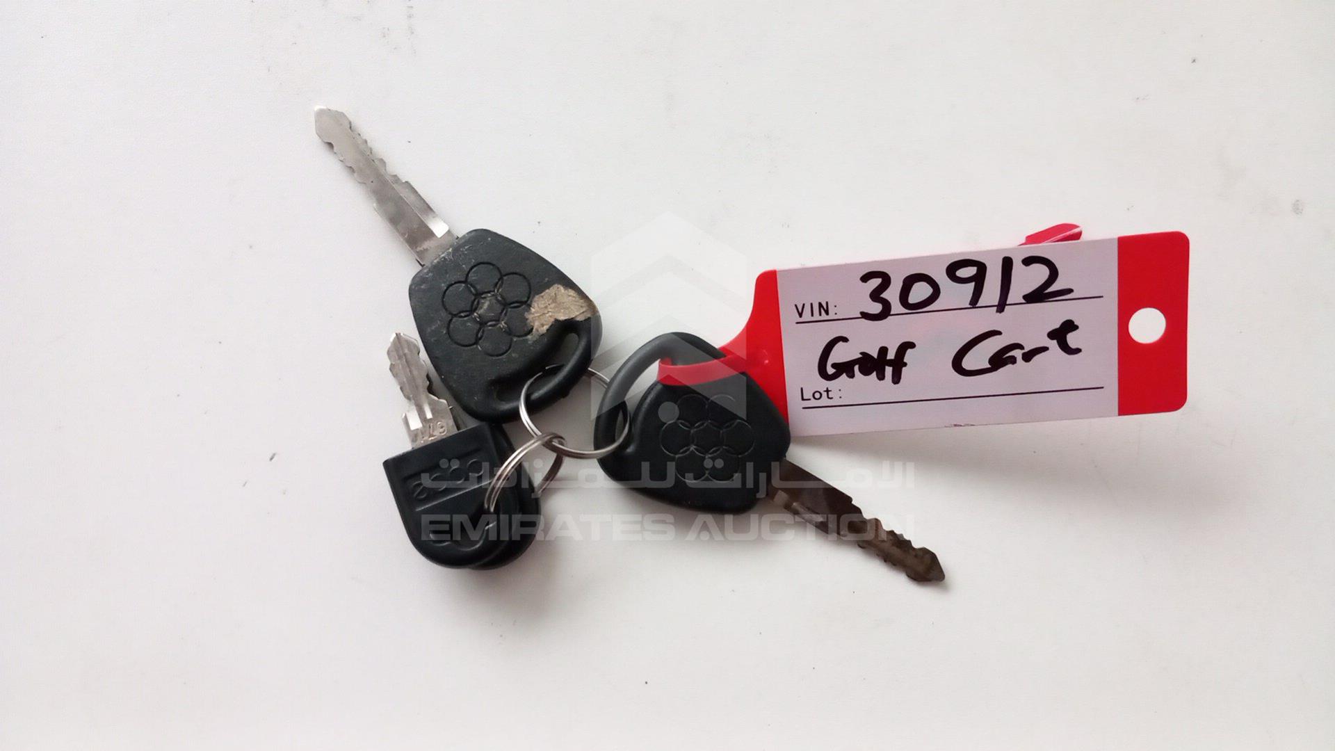 2018 GOLF CART ELECTRIC VIN: 0KT291