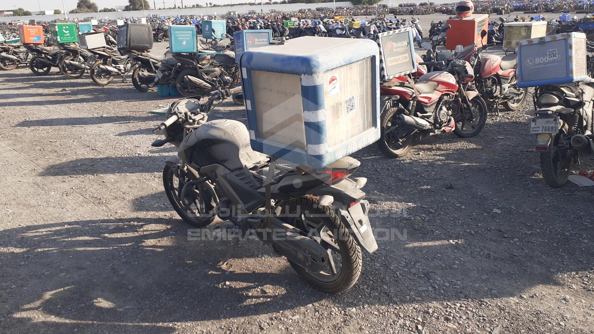 2015 HONDA CBF160F VIN: ME4KC2031G8000448