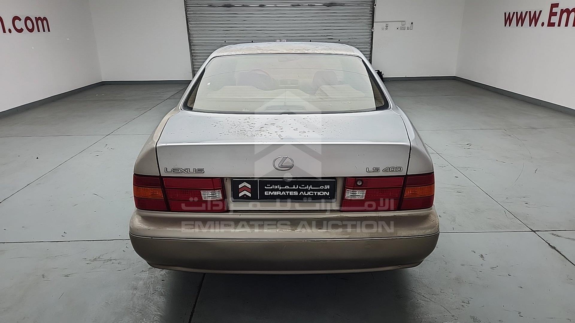 1998 LEXUS LS400 VIN: JT8BH28F8W0126636