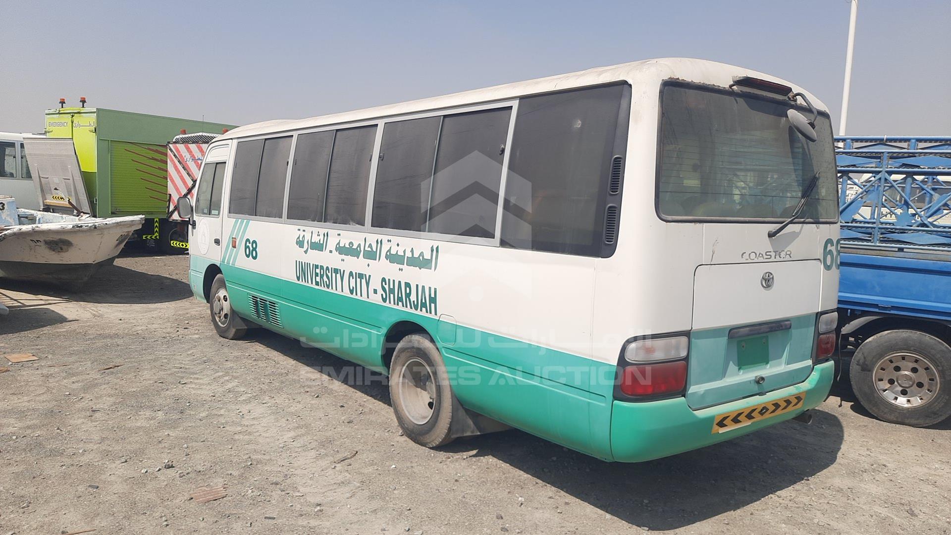 2008 TOYOTA COASTER VIN: JTGFK518X84000309