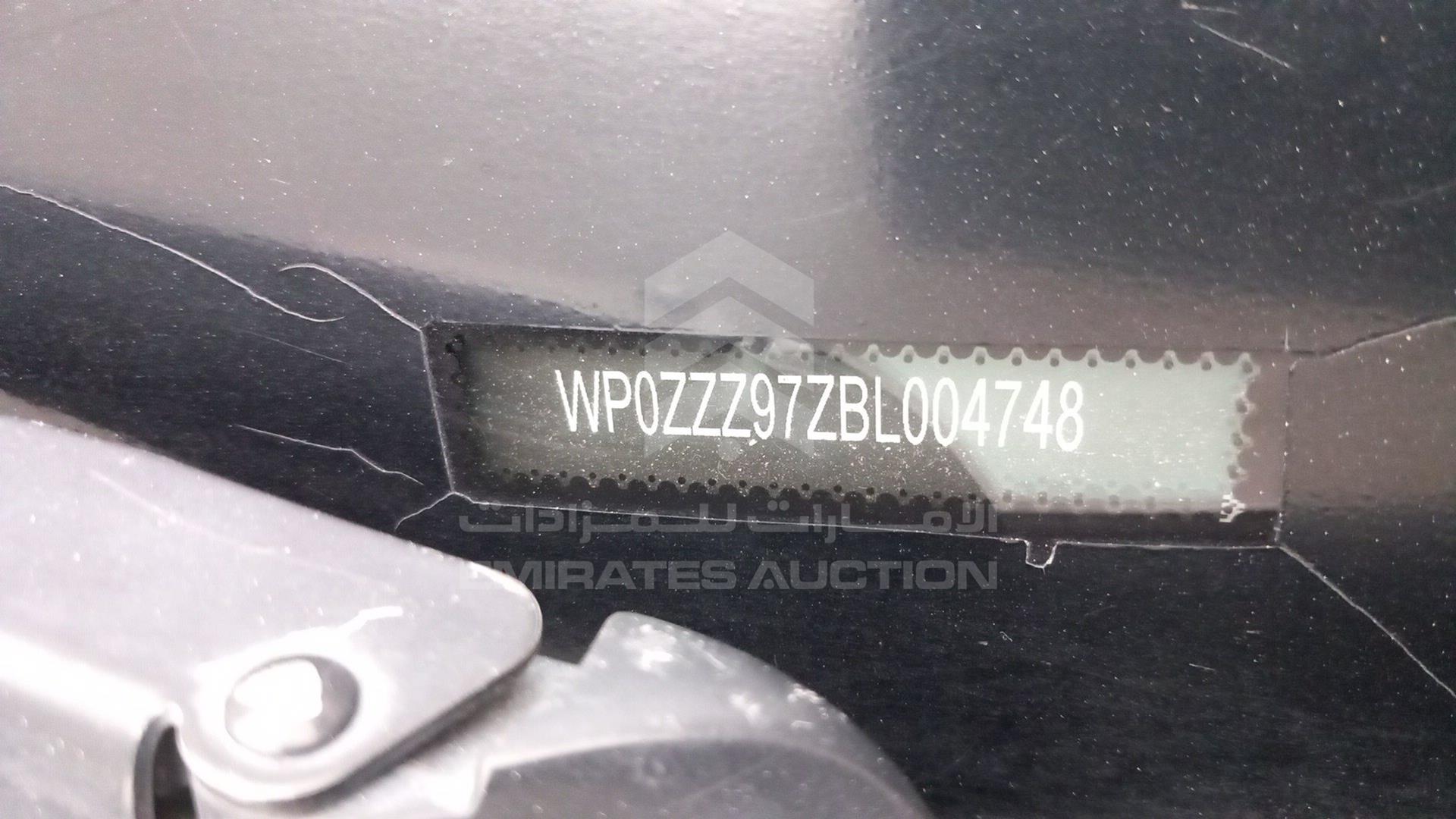 2011 PORSCHE PANAMERA VIN: WP0ZZZ97ZBL004748
