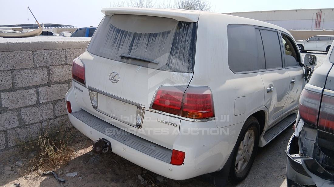2009 Lexus LX 570 — Rear Right Angle — Photo 8