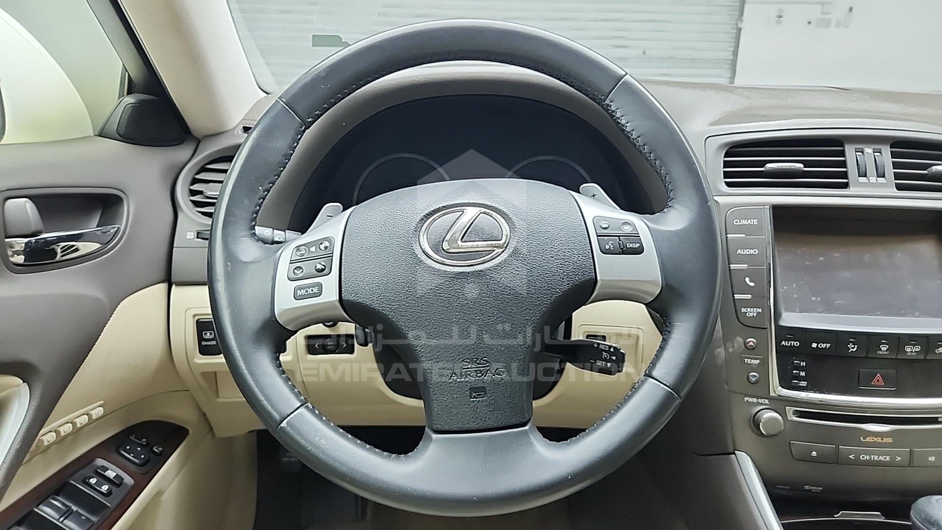2013 LEXUS IS300 VIN: JTHBG2629D5003494
