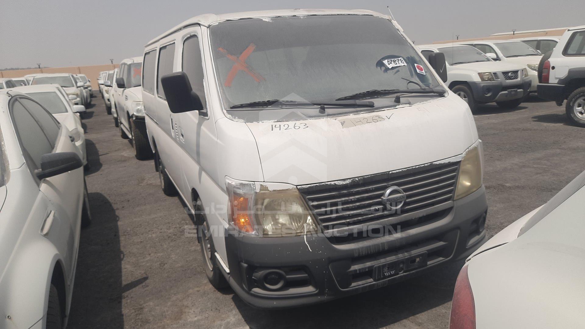 2010 NISSAN URVAN VIN: JN6AE54S7AX021965