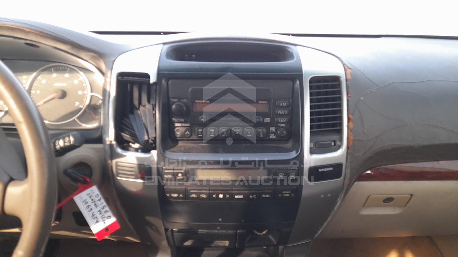 2007 TOYOTA PRADO VIN: JTEBU25J275071560