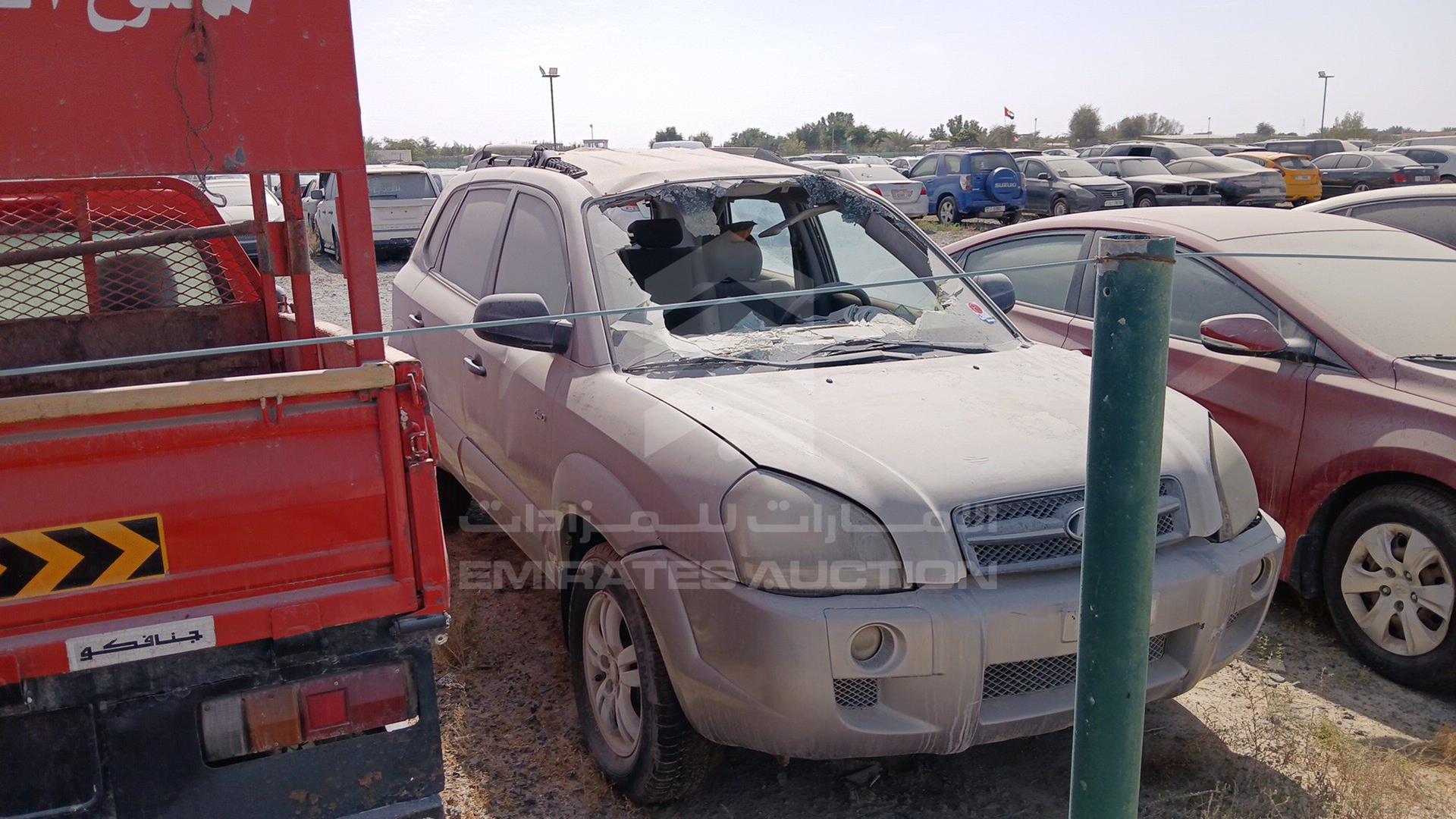2007 HYUNDAI TUCSON VIN: KMHJM81B67U595815
