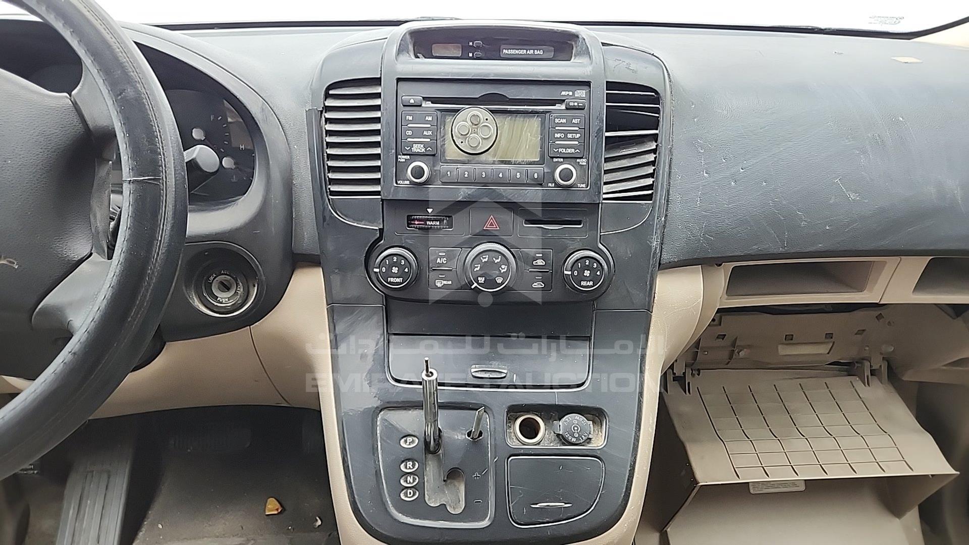2009 KIA CARNIVAL VIN: KNAMB752196292859