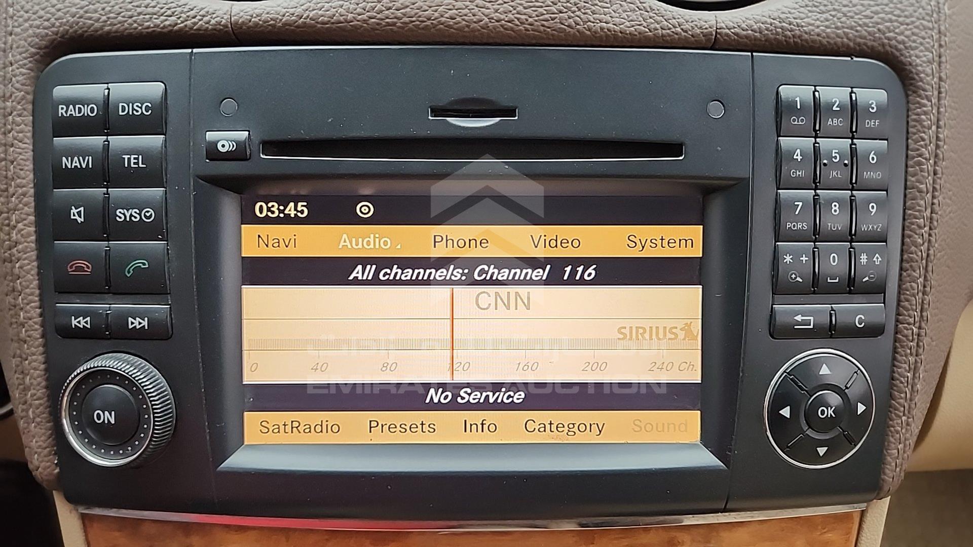 2009 MERCEDES GL 450 VIN: 4JGBF71E79A450712