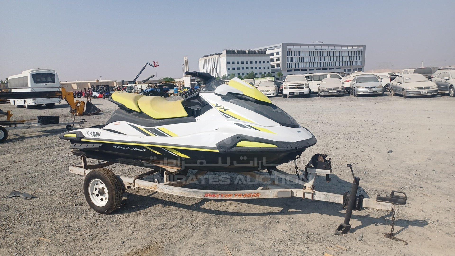 2021 JET SKI + TROLLEY --- VIN: YAMA1388F121
