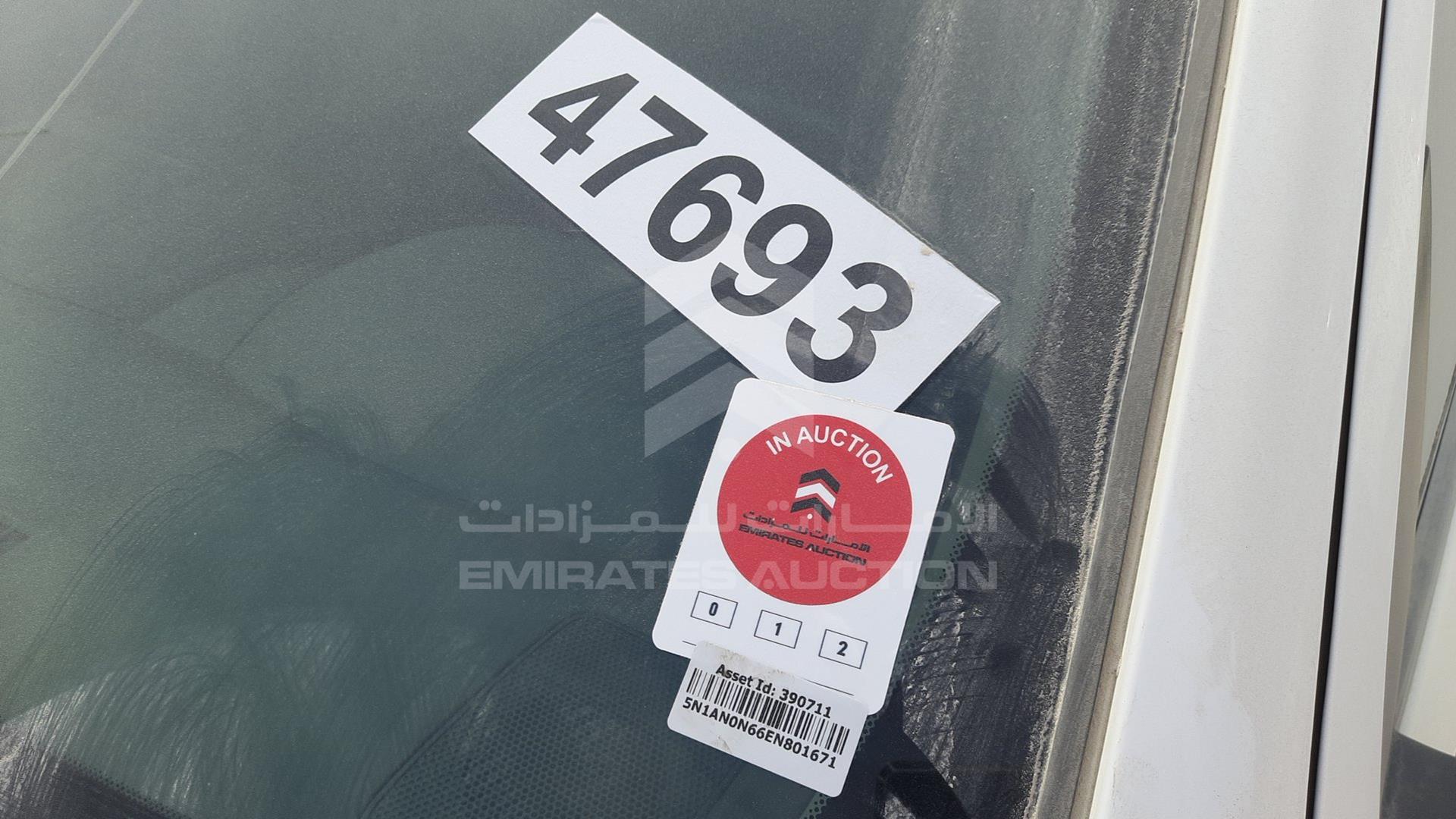 2014 NISSAN XTERRA VIN: 5N1AN0N66EN801671
