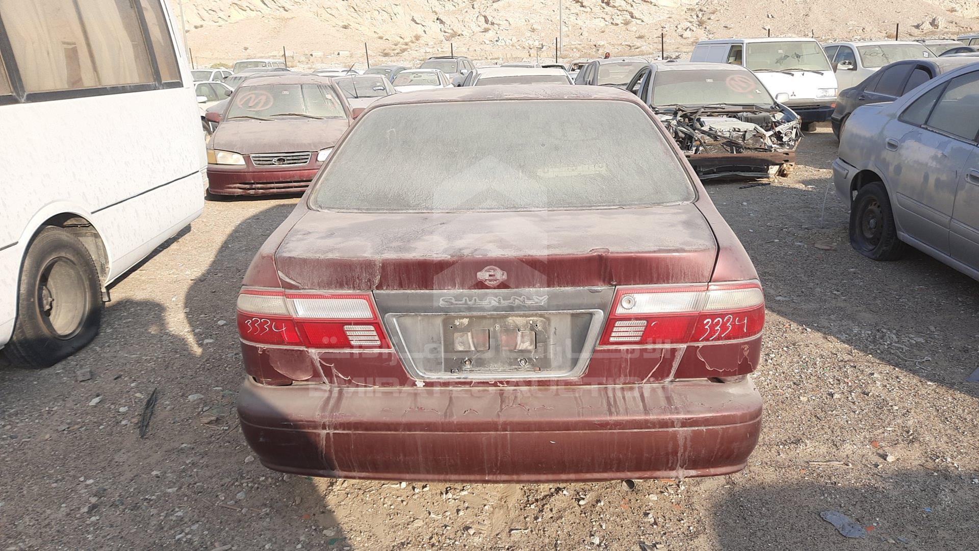 2000 NISSAN SUNNY VIN: JN1BB41S3YW000600