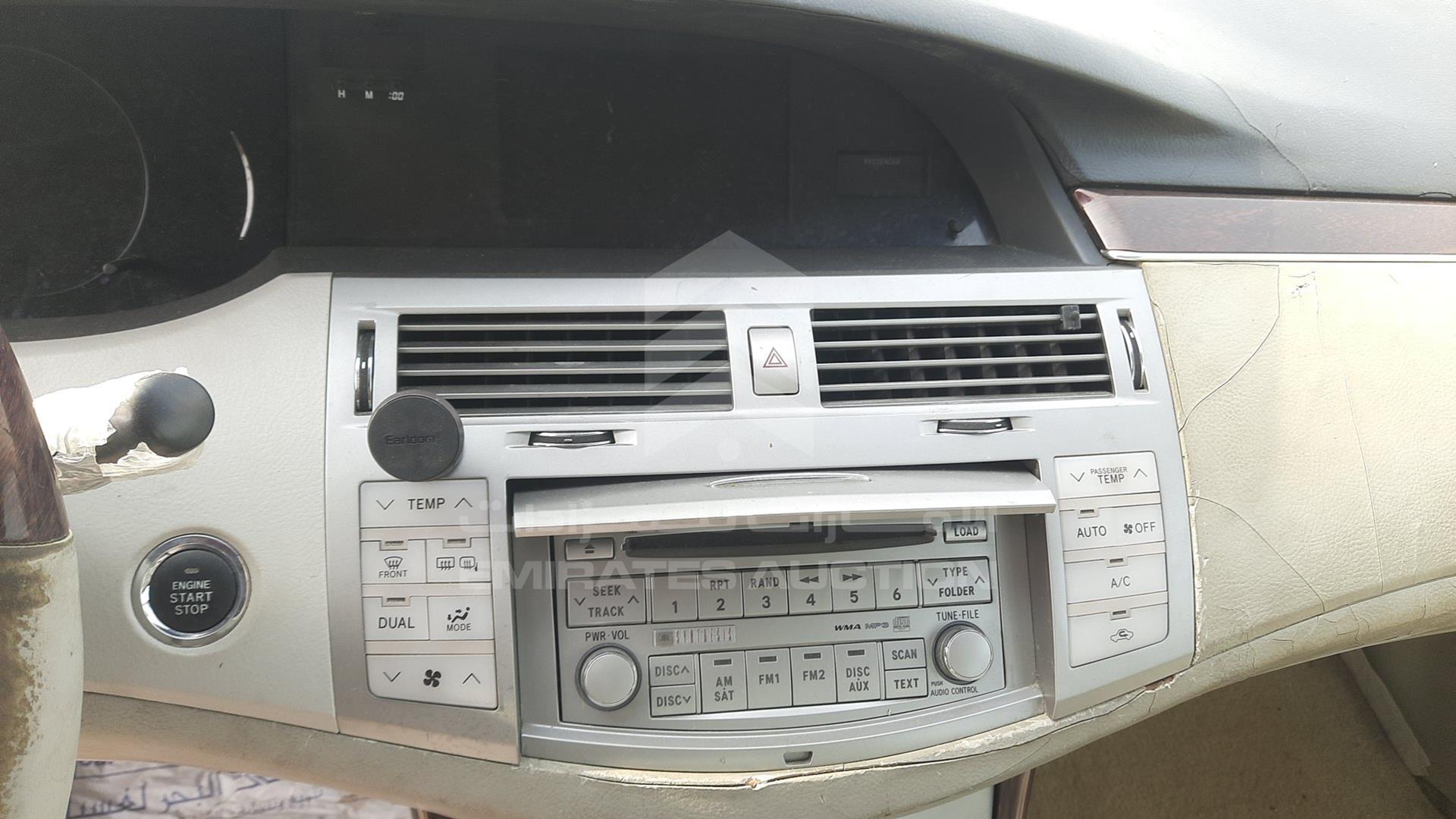 2008 TOYOTA AVALON VIN: 4T1BK36BX8U282032