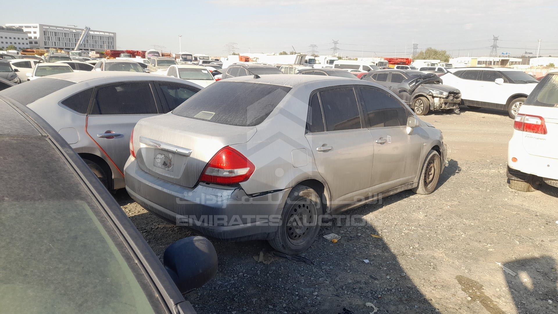 2008 NISSAN TIIDA VIN: JN1CC11C48T014225