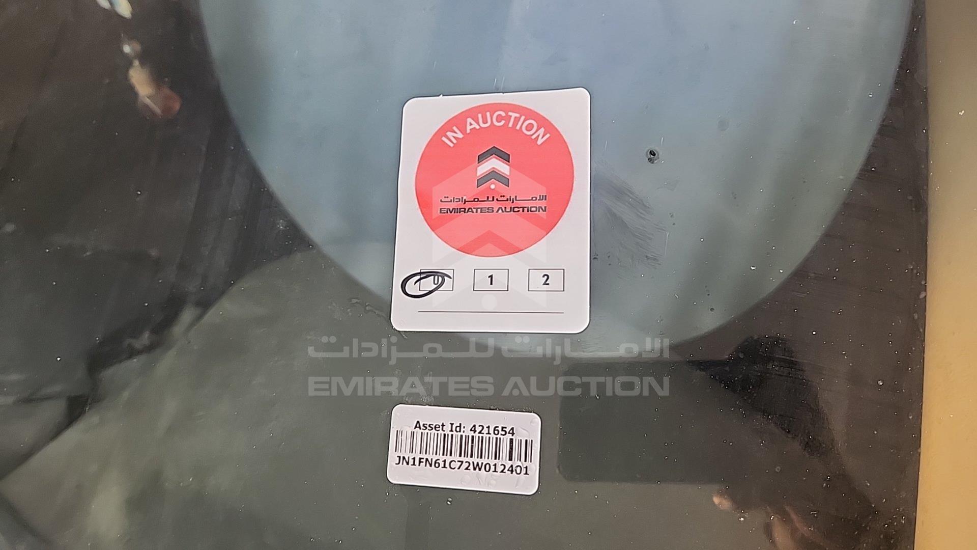 2002 NISSAN SUNNY VIN: JN1FN61C72W012401