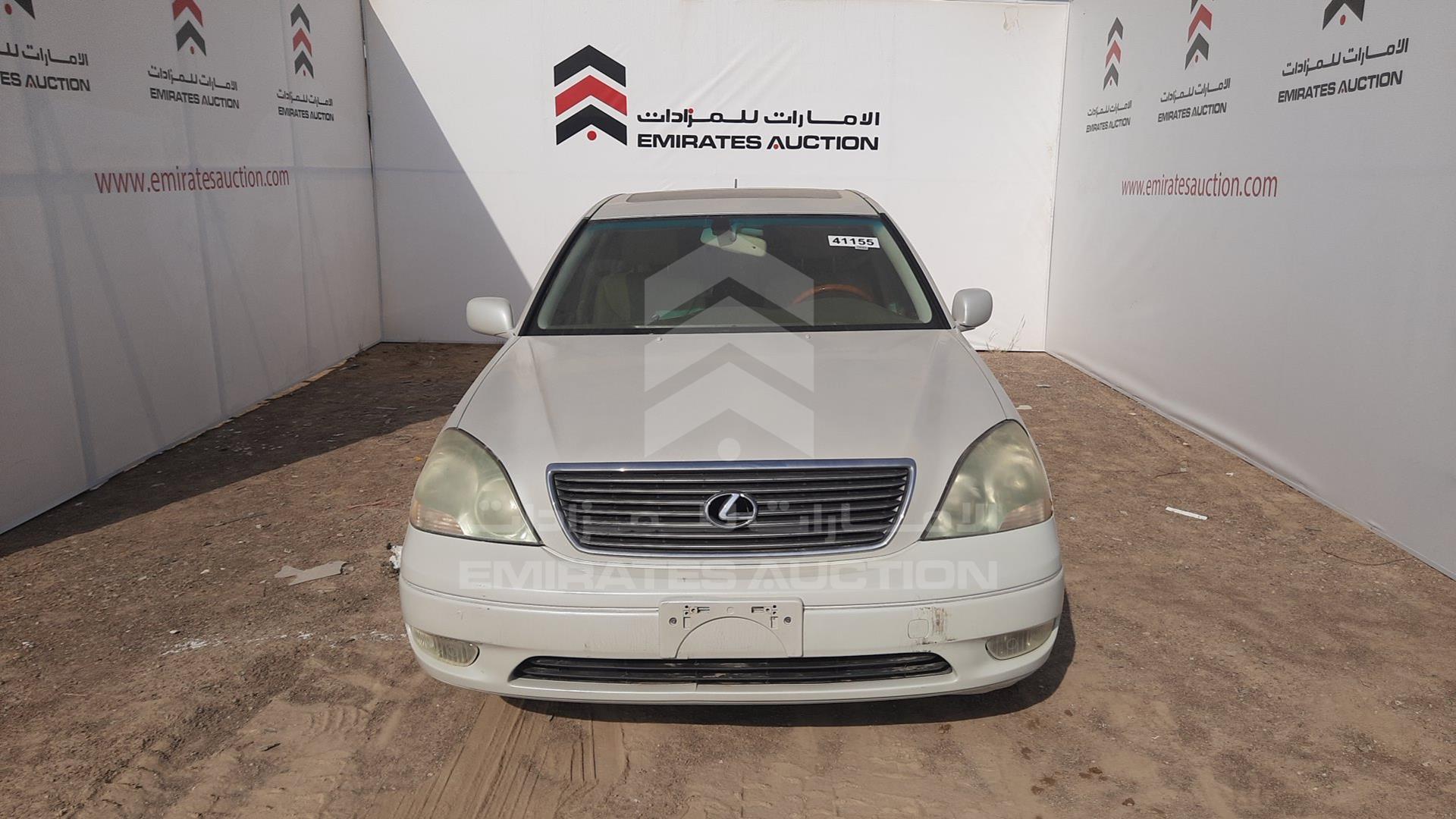 2001 LEXUS LS 430 VIN: JTHBN30F510045340