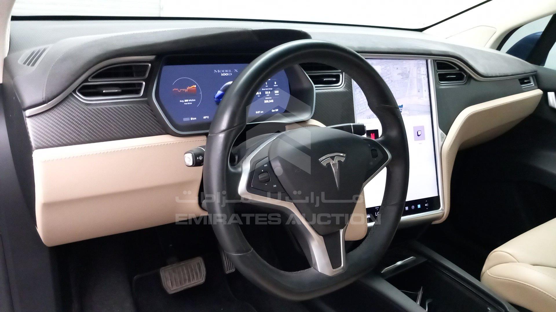 2017 TESLA MODEL X VIN: 5YJXCCE2XHF048989