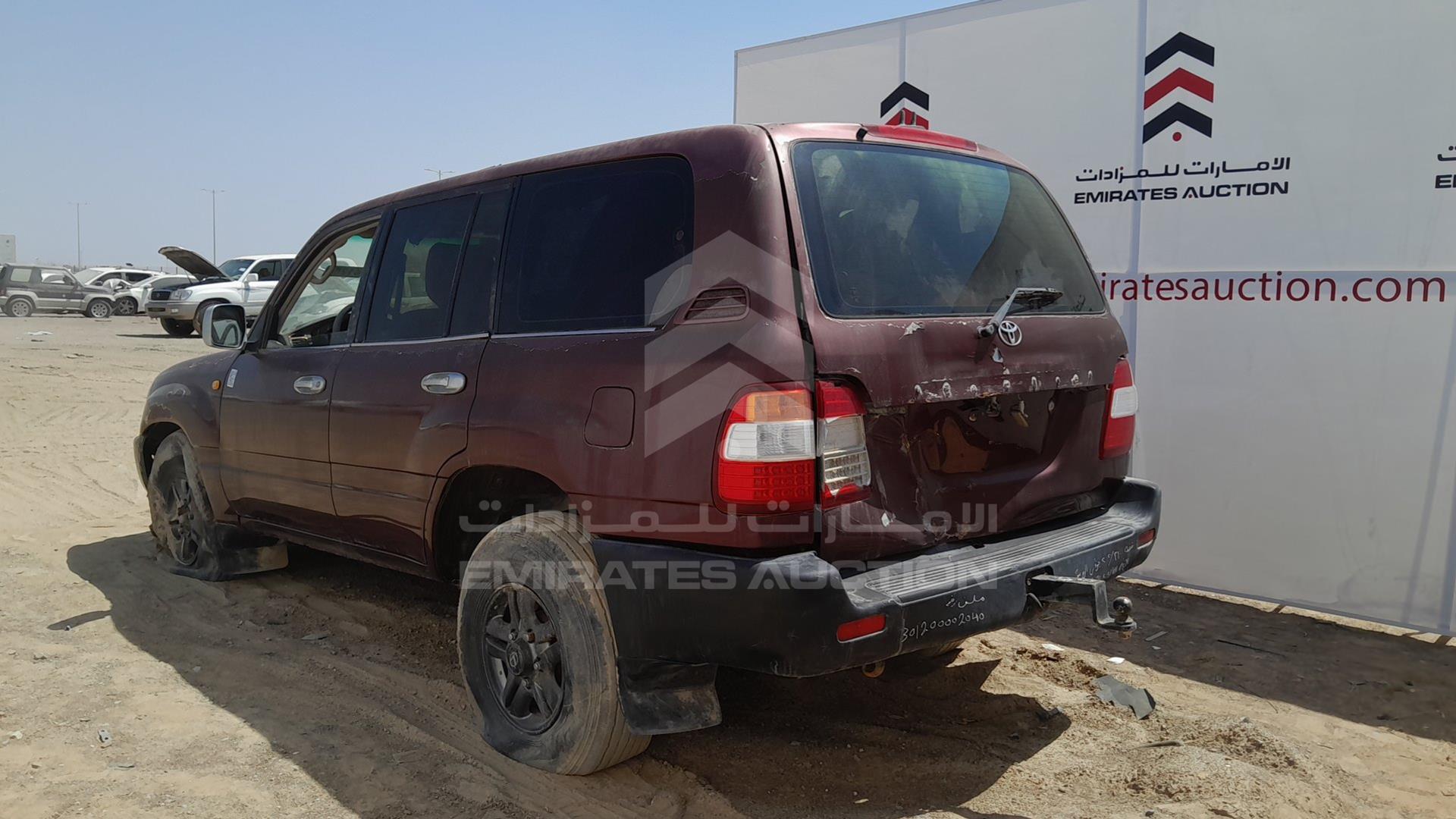 2004 TOYOTA LAND CRUISER VIN: JTEHJ09J245106837