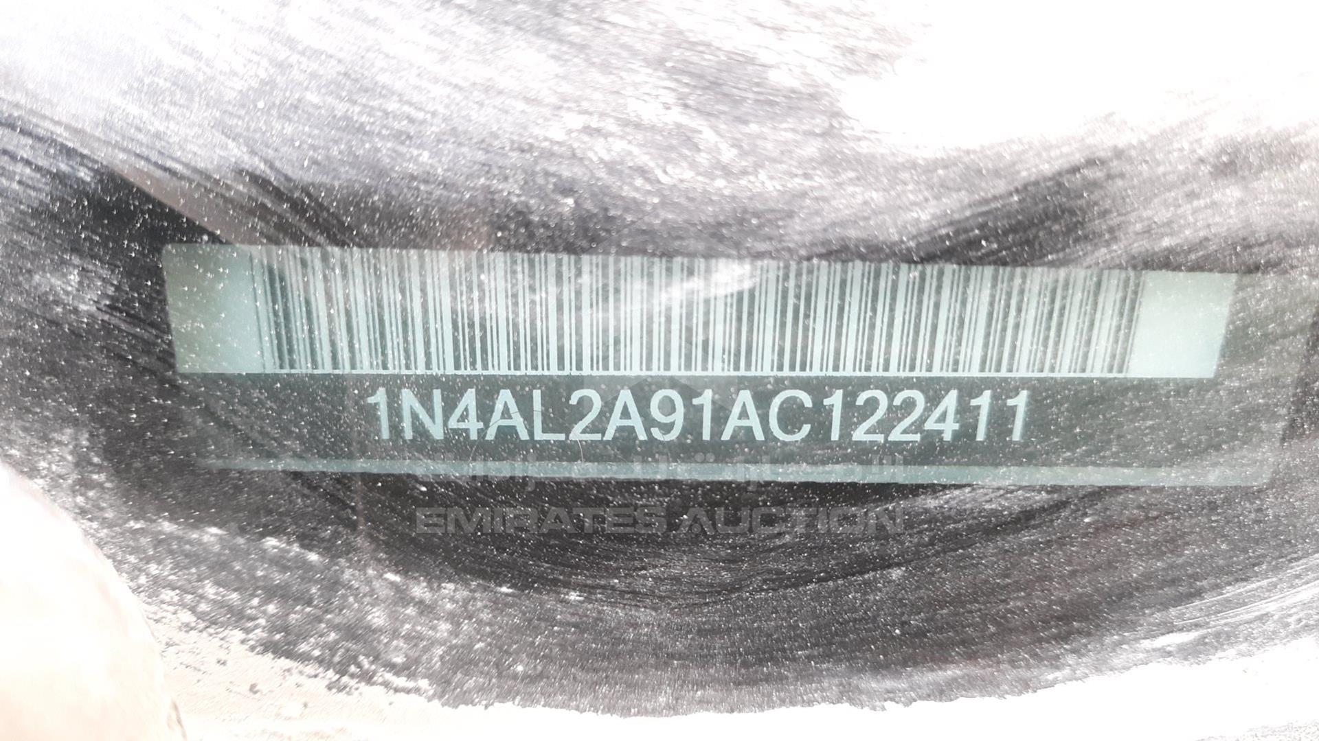 2010 NISSAN ALTIMA VIN: 1N4AL2A91AC122411