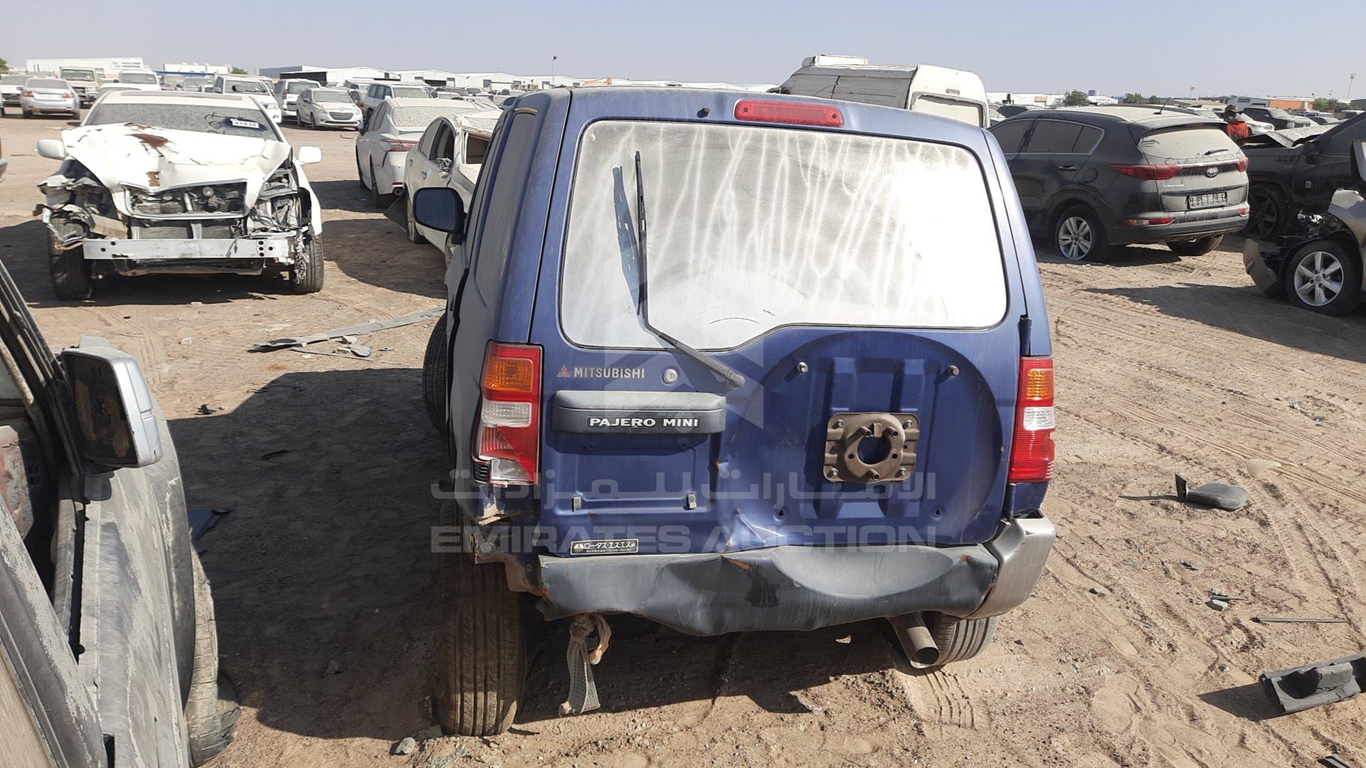 1999 MITSUBISHI PAJERO MINI VIN: H58A0015476