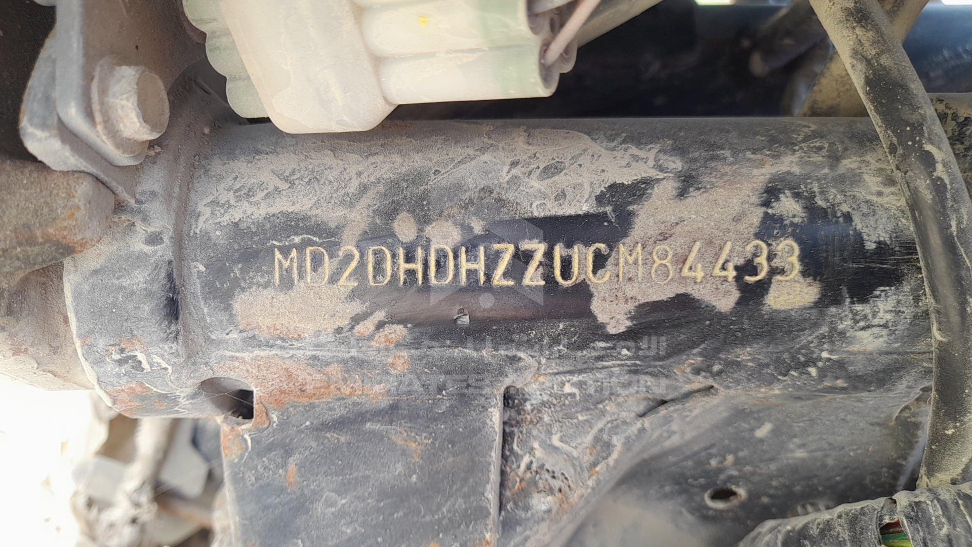 2012 BAJAJ 150 CC VIN: MD2DHDHZZUCM84433