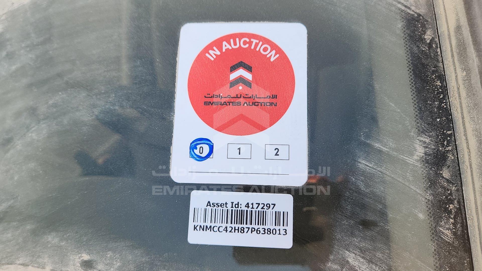 2007 NISSAN SUNNY VIN: KNMCC42H87P638013