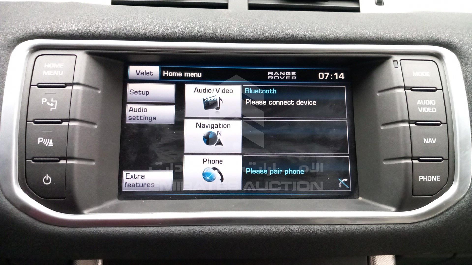 2013 RANGE ROVER EVOQUE VIN: SALVA2BG9DH786616
