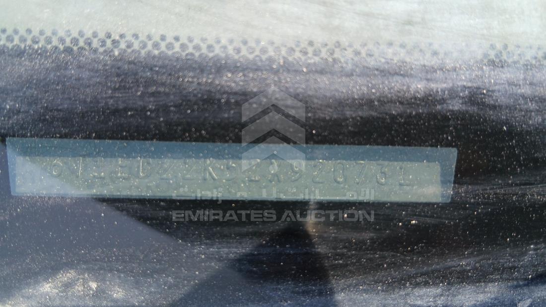 2002 Toyota Camry — VIN on Frame — Photo 2