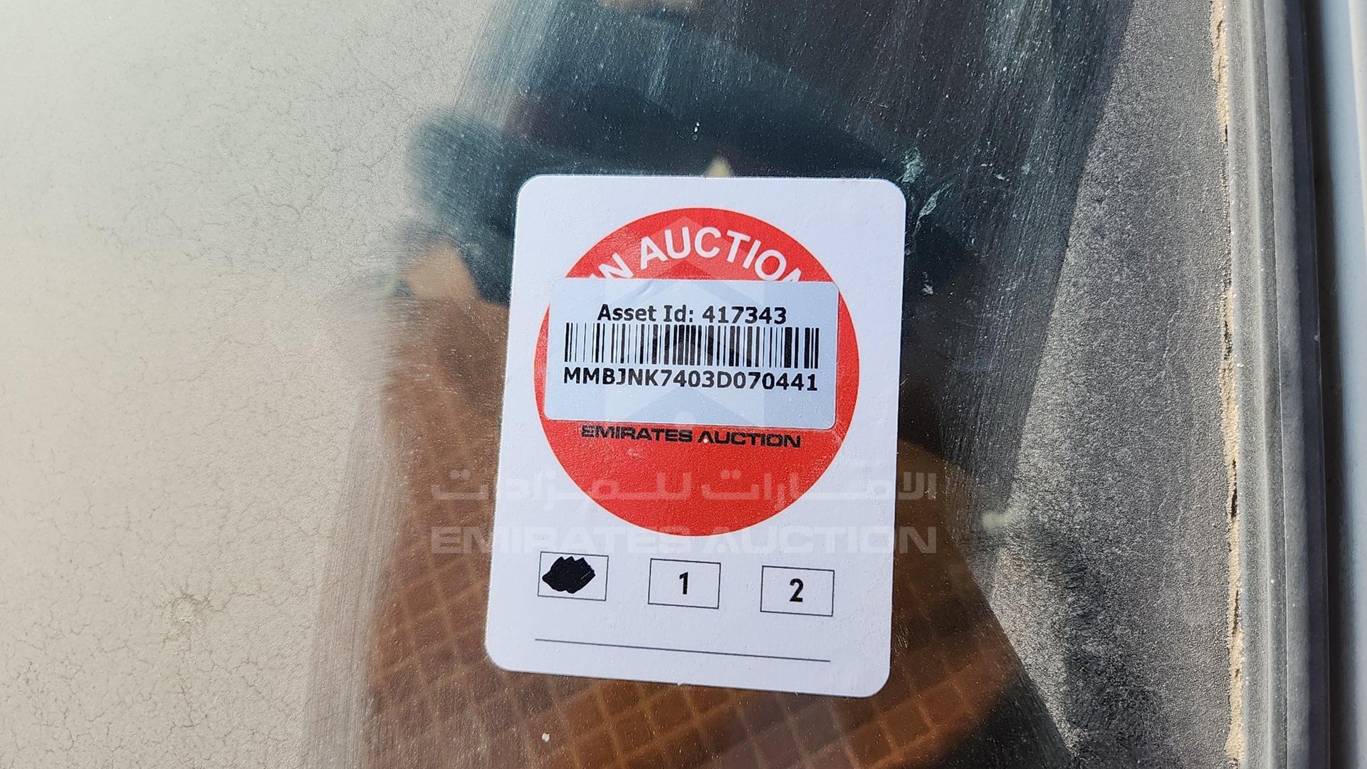 2003 MITSUBISHI L 200 VIN: MMBJNK7403D070441