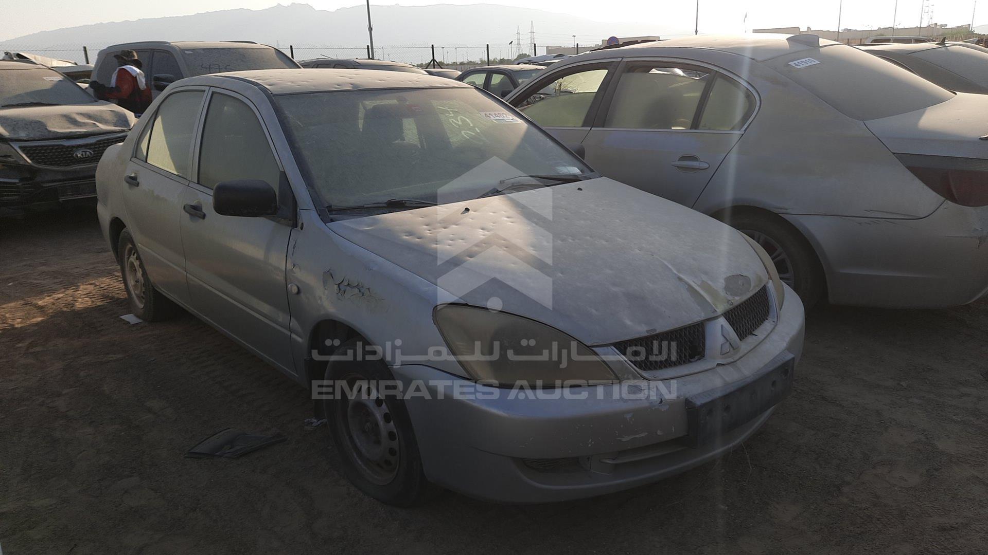 2008 MITSUBISHI LANCER VIN: JMYSRCS1A8U741938