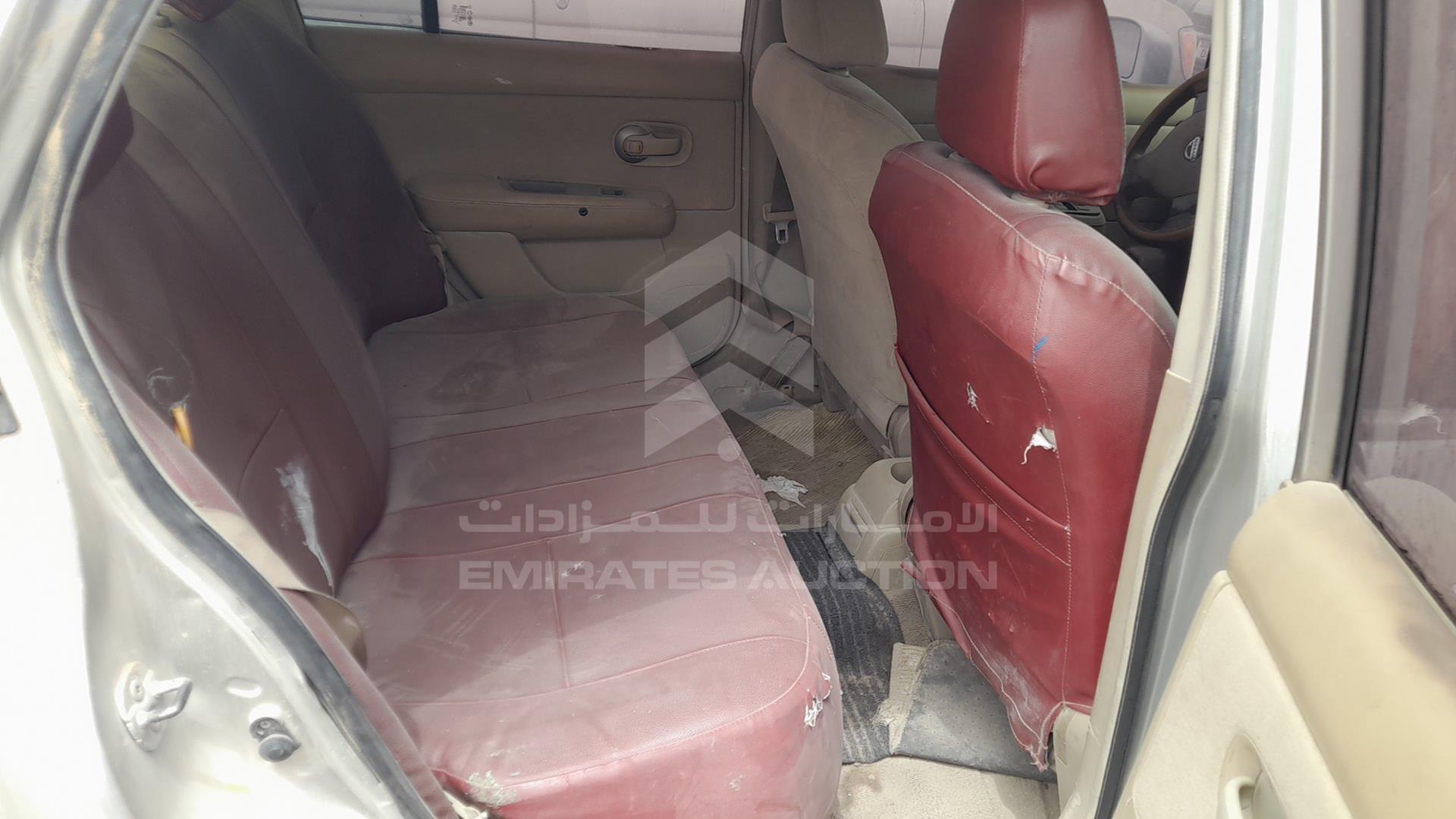 2008 NISSAN TIIDA VIN: JN1CC11C08T009944