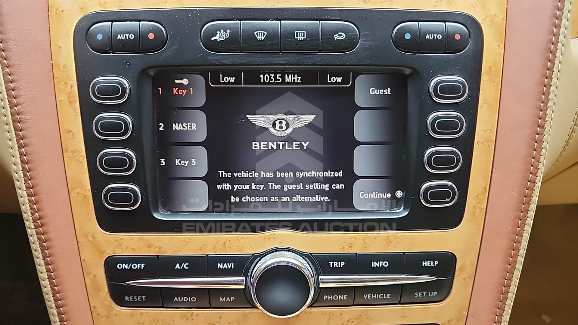 2011 BENTLEY CONTINENTAL VIN: SCBBR9ZA7BC067021