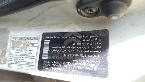 Toyota CAMRY 2013 6T1BF9FK1DX455523 Image 2