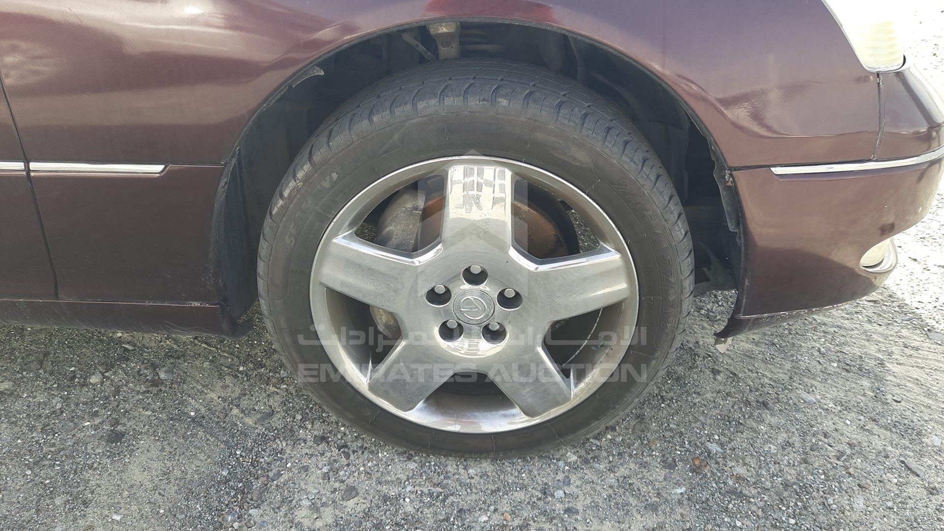 2001 LEXUS LS 430 VIN: JTHBN30F310038094