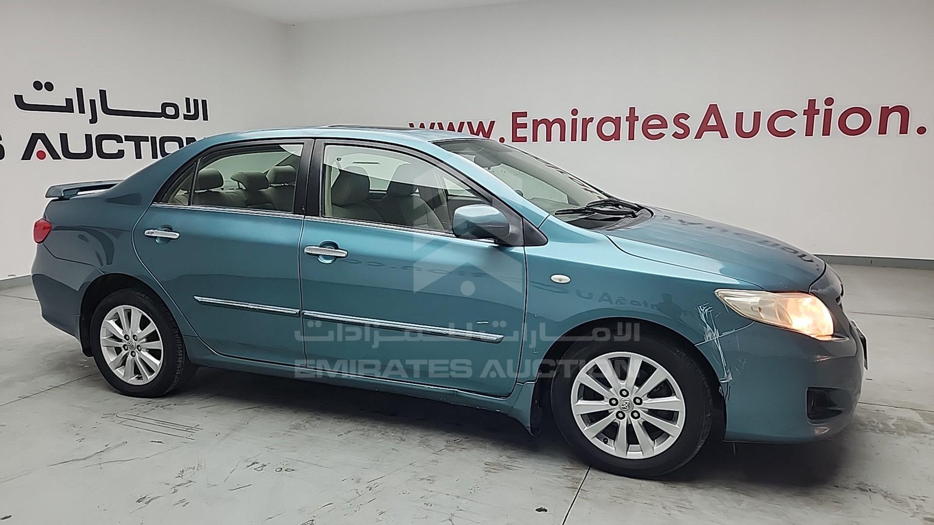 2008 TOYOTA COROLLA VIN: JTDBR40E789009223
