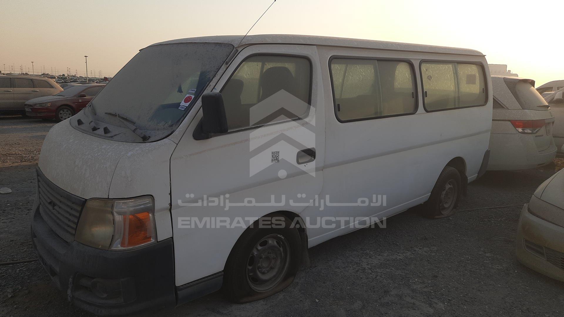 2010 NISSAN URVAN VIN: JN6AE54S8AX021358