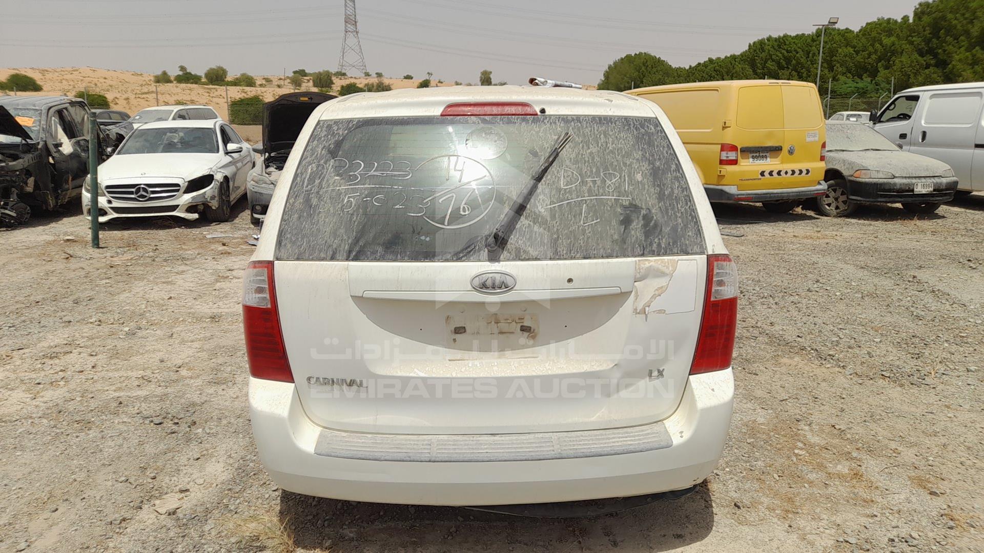 2006 KIA CARNIVAL VIN: KNAMB763566046559