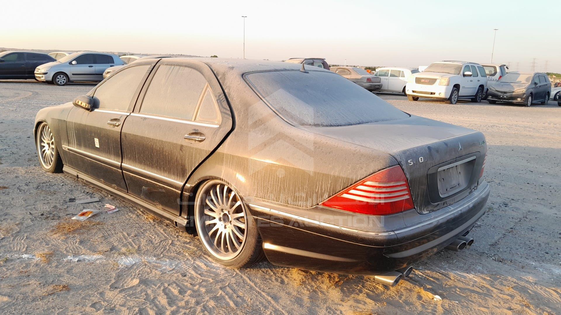 2002 MERCEDES S 500 VIN: WDB2201781A295978