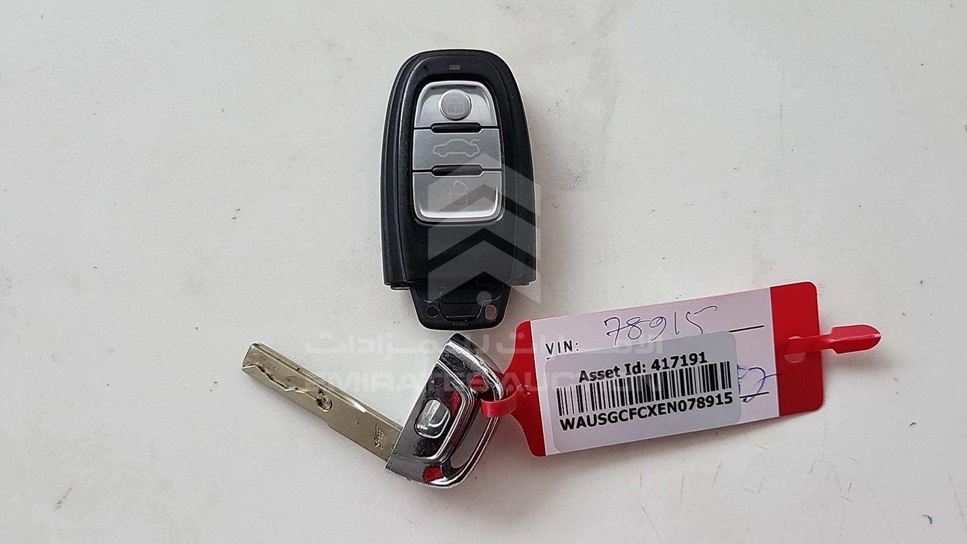 2014 AUDI A7 VIN: WAUSGCFCXEN078915